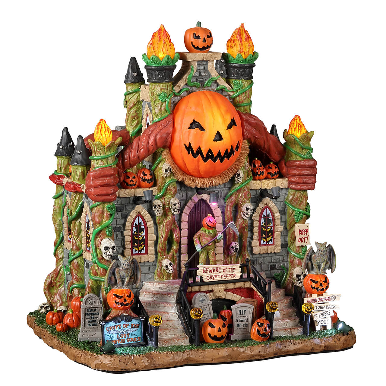 LEMAX Crypt of the Lost Pumpkin Souls, with 4.5V Adaptor #25841